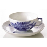 Blue Flower, Curved, Tea Cup, capacity 21 cl., Royal Copenhagen