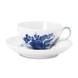 Blaue Blume, geschweift, Teetasse Nr. 10/1550 oder 083, Royal Copenhagen