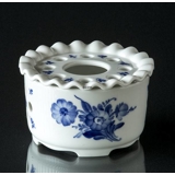 Blue Flower, Curved, Tea Heater with Grate