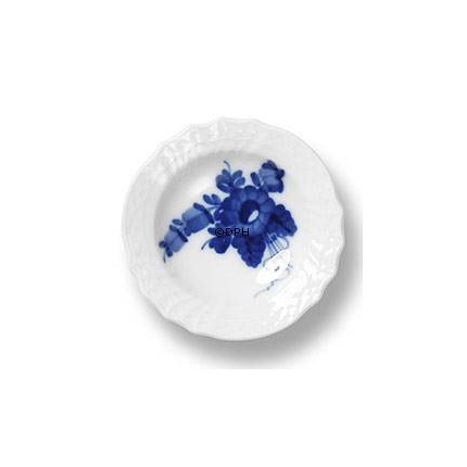 Blå Blomst, svejfet, lille asiet, smørkop nr. 10/1505 eller 330, Royal Copenhagen ø8cm