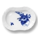 Blue Flover, Curved, Oval individual Ashtray no. 10/1802 or 333, Royal Copenhagen 10cm