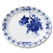 Blå Blomst, svejfet, Fad med gennemskåret bort nr. 10/1580 eller 373, Royal Copenhagen ø27cm