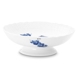 Blaue Blume, geschweift, runde Kuchenplatte auf niedrigem Fuß Nr. 10/1532 oder 427, Royal Copenhagen ø18cm