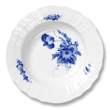 Blue Flower, Curved, Compote Plate ø14cm no. 10/1619 or 601, Royal Copenhagen