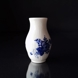 Blaue Blume geschweift, Vase Nr. 10/1803 oder 678, Royal Copenhagen