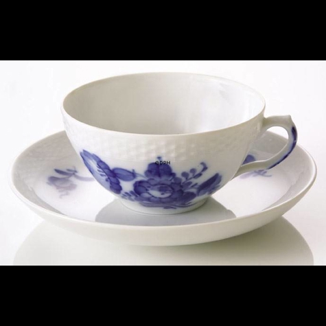Blue Flower, Braided,Tea cup and saucer no. 10/8049 or 080, Royal Copenhagen, No. 1107080, Alt. 10-8049, Arnold Krog