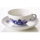 Blaue Blume, glatt, Teetasse Nr. 10/8049 oder 080, Royal Copenhagen