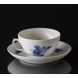 Blaue Blume glatt Teetasse, groß Nr. 10/8269 oder 083, Royal Copenhagen