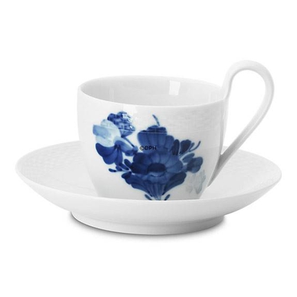 Blå Blomst, flettet, kaffekop med høj hank nr. 10/8194 eller 089, Royal Copenhagen
