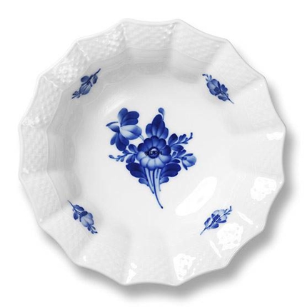 Blue Flower, Braided, round Pickle Dish no. 10/8008 or 351, Royal Copenhagen 17cm