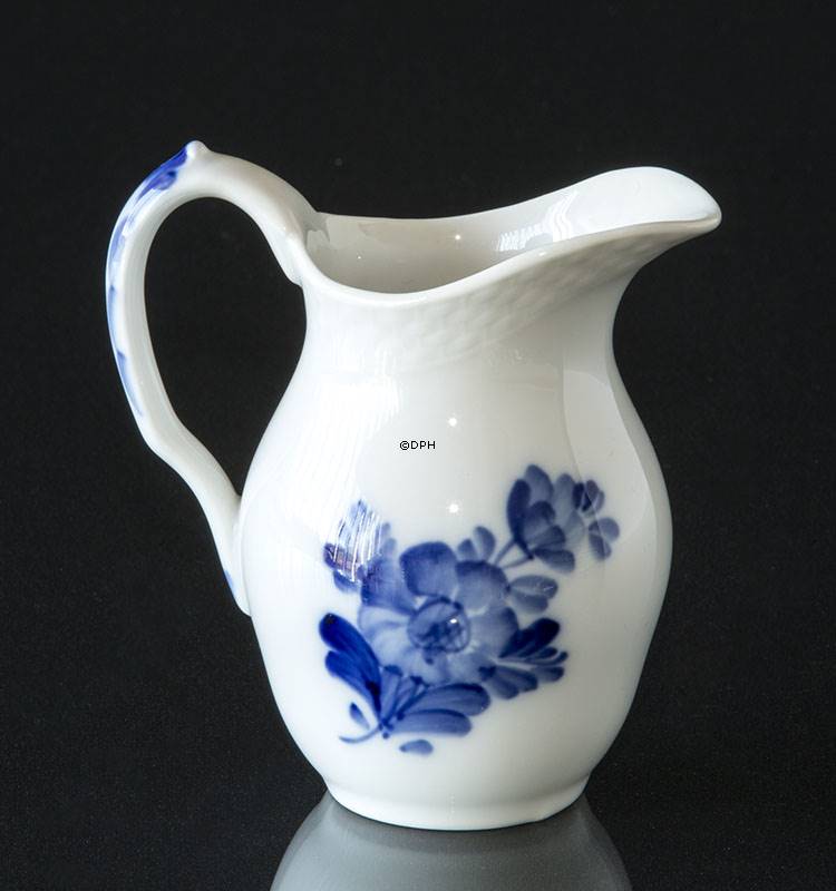 Blue Flower, Braided, Cream Jug no. 10/8025 or 392, Royal Copenhagen, No.  1107392, Alt. 10-8025, Arnold Krog