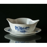 Blue Flower, Braided, Sauce boat on fixed stander