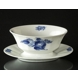 Blue Flower, Angular, Sauce boat on fixed stand no. 10/8631 or 563