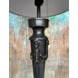 Pillar-lamp, bronze