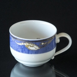 Magnolia, Blue with Gold, cup only, Royal Copenhagen
