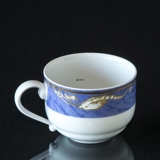 Magnolia, Blue with Gold, cup only, Royal Copenhagen