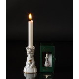 Balthazar, König mit Myrrhe, einer der Heiligen Drei Königen, Royal Copenhagen Kerzenständer