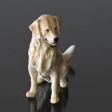Golden Retriever, Royal Copenhagen hunde figur nr. 039