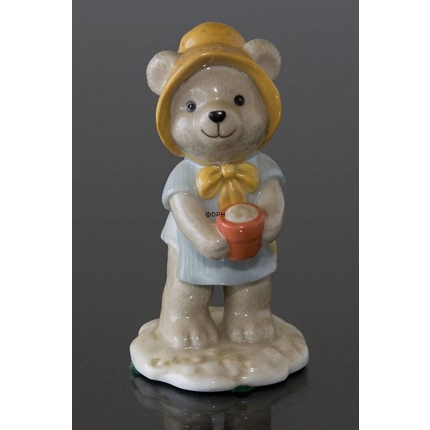 Victoria 1999 Annual Teddybear figurine, Bing & Grondahl
