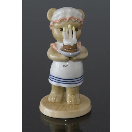 Victoria 2004 Annual Teddy Bear figurine, Bing & Grondahl