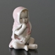 Baby girl sitting, Royal Copenhagen figurine no. 021