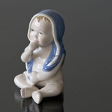 Baby boy sitting, Royal Copenhagen figurine