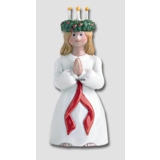 Lucia bride, Royal Copenhagen figurine
