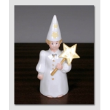 Staffan Lucia Junge mit Sternförmiger Stock, Royal Copenhagen Figur