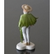 Fastelavnsfigur, Blomsterdreng, udklædt barn, Royal Copenhagen figur nr. 046