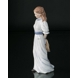 Lady Walking with Hat Behind Her, Royal Copenhagen figurine no. 050 in the series Scandinavian women