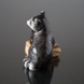 Racoon plundering Lunchbox, Royal Copenhagen figurine no. 055