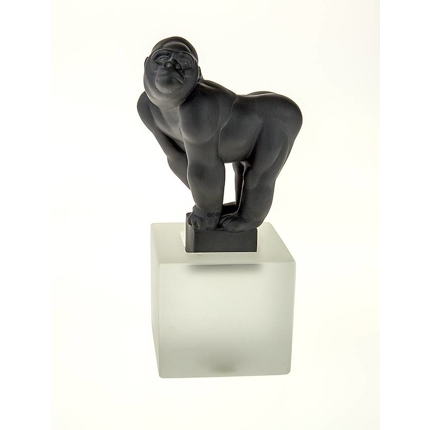 Black Gorilla, Royal Copenhagen monkey figurine no. 065
