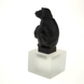 Black Chimpanzee, Royal Copenhagen monkey figurine no. 066