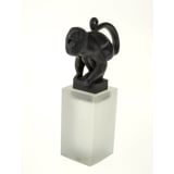 Black Howler Monkey, Royal Copenhagen monkey figurine