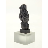 Black Chapuchin Monkey, Royal Copenhagen monkey figurine