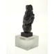 Black Chapuchin Monkey, Royal Copenhagen monkey figurine no. 068