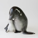 Seal with pup, Royal Copenhagen figurine no. 090