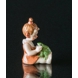 Troll, Little Sister with Frog, Royal Copenhagen figurine no. 098