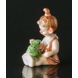 Troll, Little Sister with Frog, Royal Copenhagen figurine no. 098