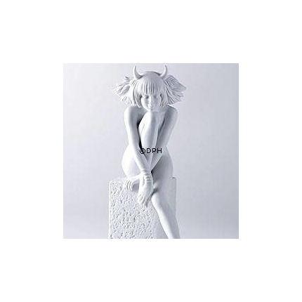 Christel Zodiac Figurines, Taurus (21st April to 21st May), Royal Copenhagen figurine no. 1249103