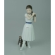 Ballerina standing doing her hair, Royal Copenhagen figurine no. 138