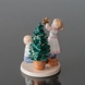 Clara & Peter dekorerer juletræet, Royal Copenhagen figur nr. 150