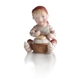Pixie with rice pudding, Royal Copenhagen Christmas figurine no. 178