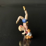 Der kleine Künstler, Royal Copenhagen Figur aus der Mini Zirkus Kollektion