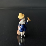 Clown With Guitar, Royal Copenhagen figurine from the Mini Circus collection series