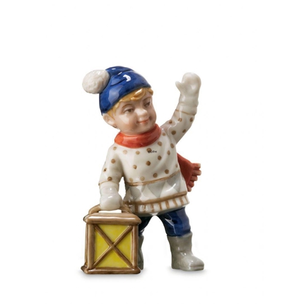 Boy with lantern, Mini Summer and Winter Children, Royal Copenhagen figurine no. 260