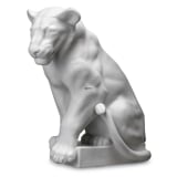 White lion sculpture, Royal Copenhagen figurine