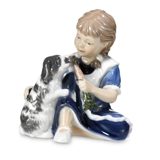 Girl with rabbit, Royal Copenhagen figurine no. 363