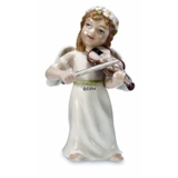 Engel mit Geige, Royal Copenhagen Figur