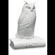 Graduation Owl, White Royal Copenhagen bird figurine no. 431